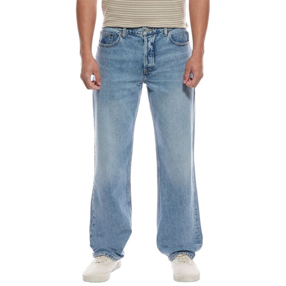 Frame Denim Mens Frame Jefferson Relaxed Jean, Blue
